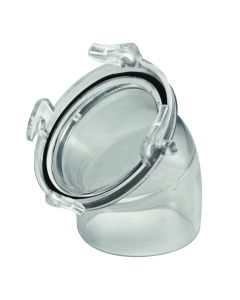 Clearview Adapter, 45* x 3" Hose
