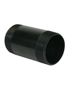 ABS Nipple, 3 X 8, Threaded On Both Ends