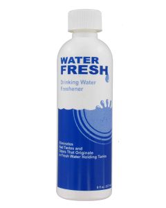Drinking Water Freshener; Keeps Drinking Water Stored in Plastic or Metal Tanks Tasting Fresh; 8 Ounce Bottle; Liquid