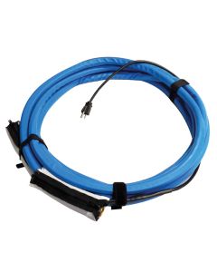 Fresh Water Hose; Heated; 1/2 Inch Internal Diameter; 160 PSI; 50 Foot Length; Suitable For Drinking Water; BPA/ Phthalate And Lead Free; Blue; With Zippered Insulation Cuffs At Each End
