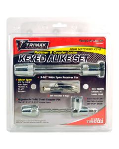 Receiver & Coupler Keyed Alike Set.