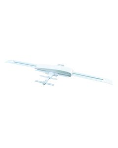Broadcast TV Antenna Head; Sensar ®; Replacement For Sensar ® IV Antennas With Wingman; Amplified; 75 Ohm; White; Must Have 16 Inches From Boom To Nearest Obstruction For Installation

