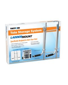 Tote Storage System Ladder Mount