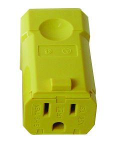 Wire Plug Connector; Diamond Group; 3 Wire; Male; 15 Amp/ 125 Volt
