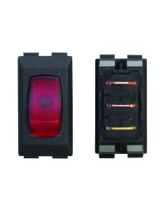 Illuminated On/Off  - Red/Black - 3-Per Pack