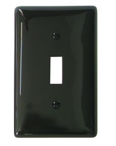 Toggle Switch Wall Plate - Brown
