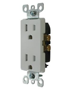 Square Receptacle - White