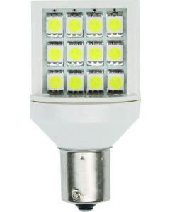 Multi Purpose Light Bulb - LED; Starlights ™; Replacement For 1003/ 1073/ 1141/ 1156/ 3497/ 5007/ 5008/ 7506/ 1093/ 1129/ 1159/ 1295/ 1459/ 1619/ 1651/ 1680 And 7527 Bulbs; 150 Lumens; White Housing
