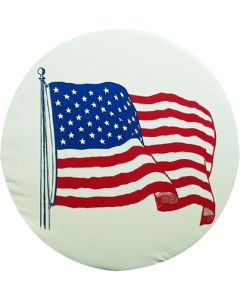 Tire Cover, "E" 29 3/4" Wheel, US Flag

