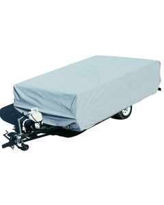 Adco, Pop Up Camper Cover; RV Cover; For Receiver Hitch Camper; 12 Foot 1 Inch To 14 Foot Length Camper; 168 Inch Length x 85 Inch Width x 42 Inch Height