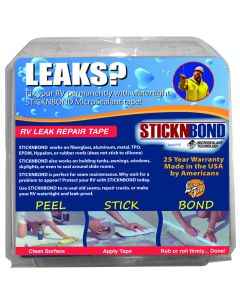 STICKNBOND WHITE 4IN X 37FT ROLL
