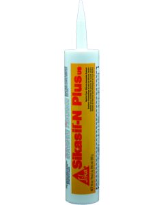 Caulk Sealant; Sikasil ® N-Plus; Used To Offer Excellent Sealing Joint Flexibility For Dynamic Moving Parts; Compatible With Interior And Exterior Applications; Silicone Sealant; White; 295 Milliliter Cartridge; Single
