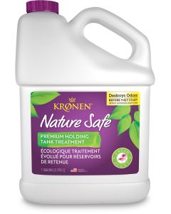 Waste Holding Tank Treatment; KRONEN ™; Biological Treatment Used To Break Down And Liquefy Organic Materials To Prevent Clogging; Without Formaldehyde; Without Deodorant; 128 Ounce Jug; Single

