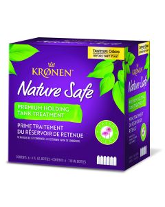 Waste Holding Tank Treatment; KRONEN ™; Biological Treatment Used To Break Down And Liquefy Organic Materials To Prevent Clogging; Without Formaldehyde; Without Deodorant; 4 Ounce Bottle; Single
