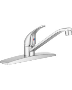 Single Lever RV Kitchen Faucet - Brushed Satin Nickel