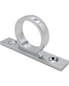 Shower Hose Guide Ring; Polished Chrome Plated; With Mounting Screws And Wall Anchors
