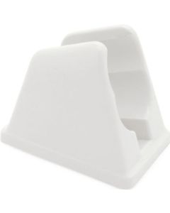 Shower Head Mount; Wall Mount; Two Position; Without Swivel; White; 1-1/2 Inch Width x 2-1/4 Height Footprint; With Mounting Screws And Wall Anchors
