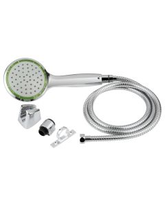 Dura Faucet, Pressure Assist RV Shower Wand & Hose Kit, Chrome Polished