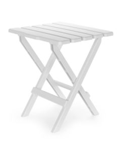 TABLE ADIRONDACK STYLE QUICKFOLDING PLASTIC LG WHITE