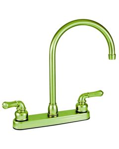 Kitchen Faucet With Gooseneck Spout, Nickel