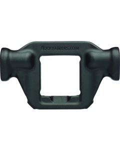 Mud Flap Mounting Kit; For Rock Tamers Systems; 2-1/2 Inch Matte Black Forged Center Hub; Single
