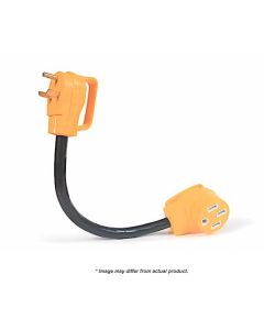 30M/50F AMP 18IN POWERGRIP DOGBONE 125V/3750W, 1/CARD, CSA