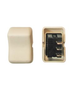 Ivory Rocker (spdt) On/on 1/card