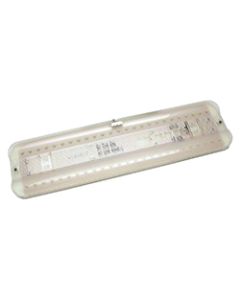 Interior Light - LED; Diamond Group; 50 LED; 14 Inch Length x 3-3/4 Inch Width; Clear Lens; 12 Volt; Surface Mount

