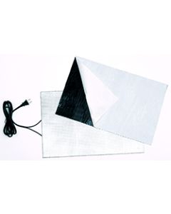 Holding Tank Heater; Tank Blanket; Use To Prevent Freeze-Ups In Water Tanks; Heats A 20 Gallon Capacity Tank; Thermostatically Controlled; 40 Degree ON/ 58 Degree Off; 12 Inch Width x 18 Inch Length; Peel And Stick; 120 Volt AC; 72 Watts; 0.6 Amp; Aluminu