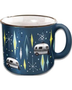 JR Products Camp Casual CC004VB Mug, Vintage Blues
