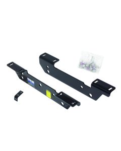 Fifth Wheel Trailer Hitch Mount Kit; Custom Quick; Outboard Bracket; Requires Rails For Installation; No Drilling Required
