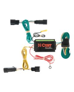 Trailer Wiring Connector; T Connector; With 4-Way Flat Trailer Connector
