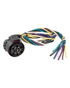 Trailer Wiring Connector; Replacement USCAR Vehicle Side Harness; With 24 Inch Color-Coded Wires


