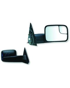 1pr FOLDAWAY MIRRORS - BLK