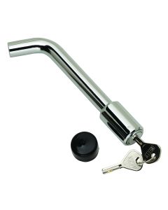 Trailer Hitch Pin; Bent Pin; 5/8 Inch Diameter; For Use With Class III/IV Hitch; Keyed Lock; With Dust Cap; Single
