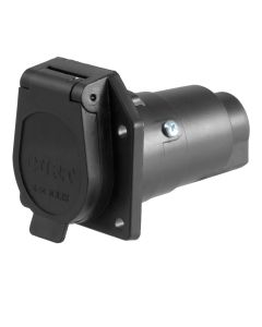 Trailer Wiring Connector; Vehicle Side; 7-Way Blade; Without Lead Wire; Single
