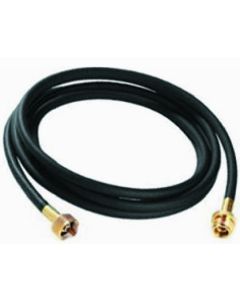 Propane Extens Hose, 12' Bulk Male/female Throwaway Conn, Bulk