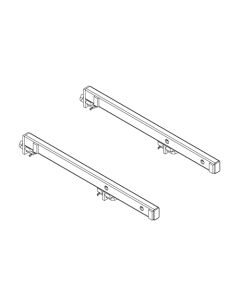 Fifth Wheel Trailer Hitch Mount Kit; Ultra Series; Replacement Base Rail For Premier and UL Series Sliding Hitches; Set Of 2
