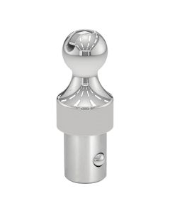 Gooseneck Trailer Hitch Ball; For Use With Chevy/ Ford/ GMC/ Nissan OE Puck System; 2-5/16 Inch
