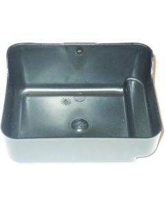 Refrigerator Drip Tray; Replacement For Norcold 1200/ 1210/ N1095/ N400/ N500/ N61X/ N62X/ N64X/ N81X/ N82X/ N84X Series Refrigerator; For Fresh Food Compartment; Rear Side; Plastic

