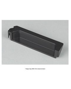 Refrigerator Door Handle; Replacement For Norcold 2117/ 2118 Series Refrigerators; Fits Upper Door Left Hand Side Or Fits Lower Door Right Hand Side; Black
