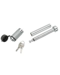 Trailer Hitch Pin; Dog Bone Style; Locking; 5/8 Inch Diameter; Fits Class V Hitches; 4 Inch Span

