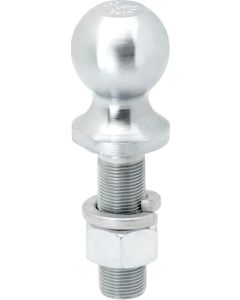 Hitch Ball, 2IN X 1IN X 3 3/8IN 7500LB ZINC BALL

