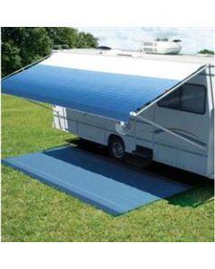 Awning Arm; Fiesta HD; For Fiesta Patio Awnings; For Coaches w/Straight Side; Manual; 68 Inch to 81 Inch Awning Rail To Floorline; White Arms/ Castings; Adjustable Pitch; Stainless Steel; With Bright Orange Travel Locks and Canopy Clamps; Full Set
