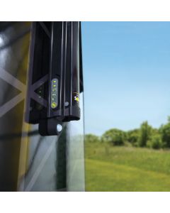 Awning Arm; Solera Smart Arm ™; For Patio Awnings; 12 Volt; Short/ 63 Inch Arm Size; White; 2 Position Pitch; Full Set
