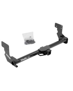 Trailer Hitch Rear; Max-Frame; Class III; Round Tube Welded; 2 Inch Receiver; 5000 Pound Weight Carrying Capacity/ 750 Pound Tongue Weight; 6000 Pound Weight Distributing Capacity/ 750 Pound Tongue Weight
