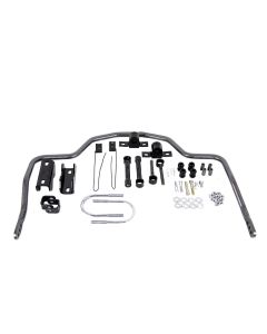 Stabilizer Bar; Performance Upgrade; 1 Inch Diameter; With Mounts; With Stabilizer Bar Links; Powder Coated; Gray; With Single Bar/ Installation Hardware
