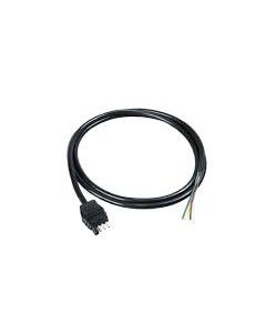 Trailer Wiring Connector; Trailer Side; 4-Way Flat; 14 Foot Jacketed Cable