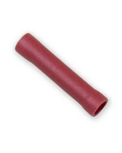 Wire Terminal End; Battery Doctor ®; Vinyl Insulated Butt Connector; 22-18 Gauge Wire; Pack Of 25; Red
