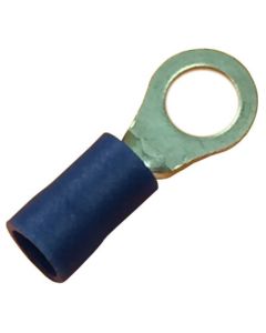 Wire Terminal End; #10 Vinyl Insulated Ring Terminal; 16-14 Gauge Wire; Pack Of 25
